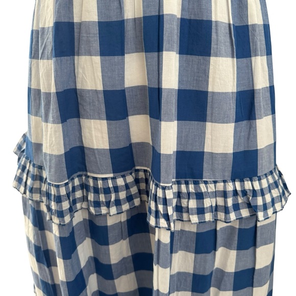 J. Crew Gingham Ruffle Tiered Dress - Picture 6 of 15